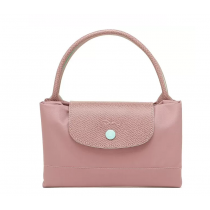 Longchamp 70th Anniversary Le Pliage Club Handbag Long Handle Pink 46CM