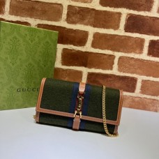 Best Quality Gucci Replicas 652681 Jackie 1961 chain wallet