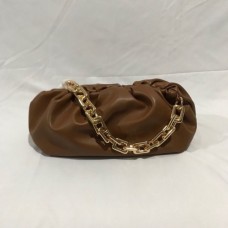 Fake Bottega Veneta The Chain Pouch Cloud Chocolate bag