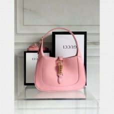 Gucci AAA+ Pre-Owned Jackie Gg Horsebit Pink Shoulder Bag Vintage