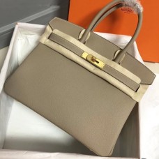 Hermes Birkin 35cm Togo leather Handbags Grey