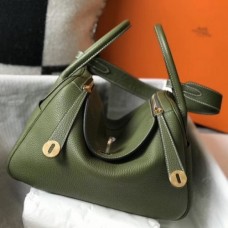 Hermes Canopee Clemence Lindy 30cm Bag with GHW