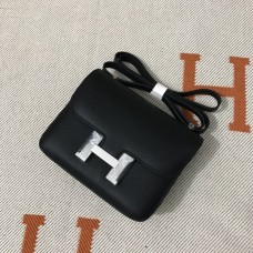 Hermes Constance Bag 18cm Epsom Leather Black