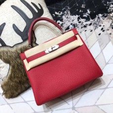 Hermes Kelly 32cm Togo leather Red