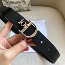 High Quality Christian Dior AAA Belts redblackbrown 30mm Cheap