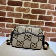LuXury Gucci Replica 675891 Messenger bag with jumbo GG