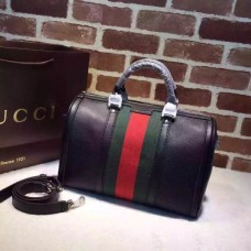 LuXury Gucci Replica Vintage Web Original GG boston 247205 bag