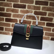 Replica Gucci Cheap 431665 Sylvie medium top handle bag