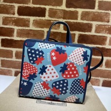 Replica Gucci Strawberry Star Print Tote 630542 Bag Online Sale