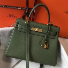Replica Hermes Canopee Clemence Kelly 28cm Bag