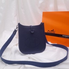 Replica Hermes Evelyne Navy blue TPM Mini Bags