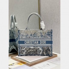 Replica Top Quality Dior Embroidered Book Tote Bag