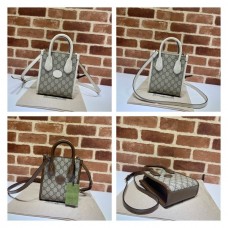 Shop Now Gucci Replica Mini tote bag with Interlocking G 671623 GG Supreme