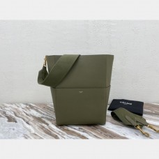 Top Quality Replica Celine Sangle Army Green Shoulder Bags