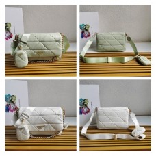 Wholesale Prada Fake System nappa leather patchwork bag online