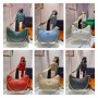 1:1 Clone Prada Replica Handbags Outlet Leather Hobo Re-Edition Online
